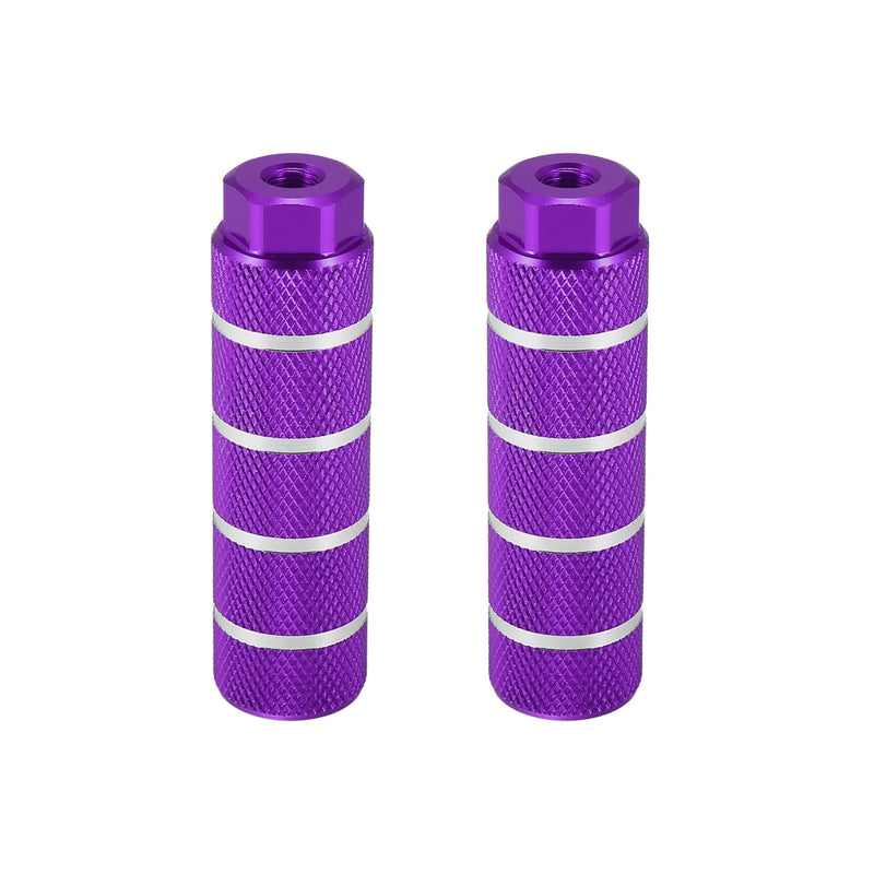 X Autohaux Aluminum Alloy Bike Foot Pegs – Universal Rear Axle Foot Rests for BMX & MTB