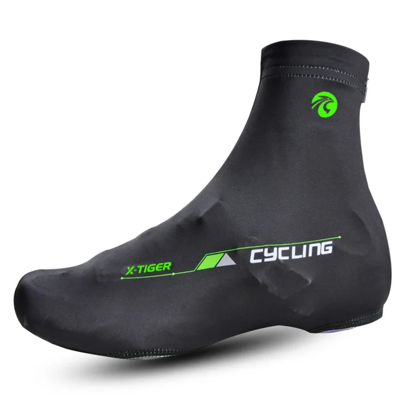 X-TIGER Winter Cycling Shoe Covers – Thermal Fleece, Windproof & Waterproof
