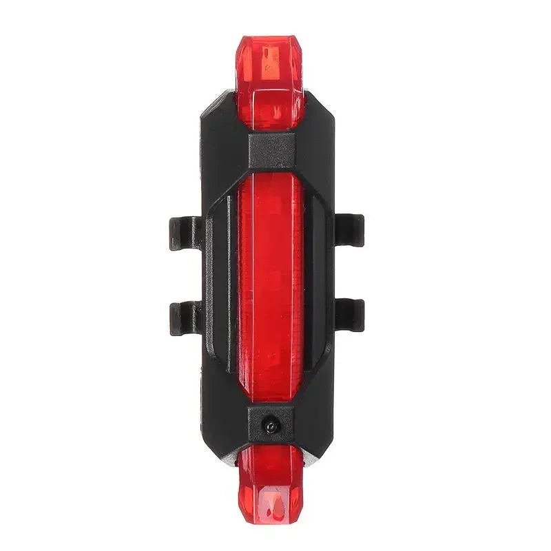 Bicycle Rear LED Light – USB Rechargeable, Waterproof Tail Lamp for MTB & Road Bikes