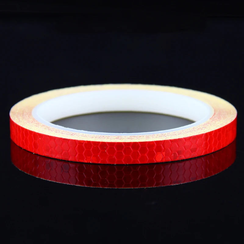 High-Visibility Reflective Tape for Cycling – Waterproof, Fluorescent & Multi-Surface Compatibility