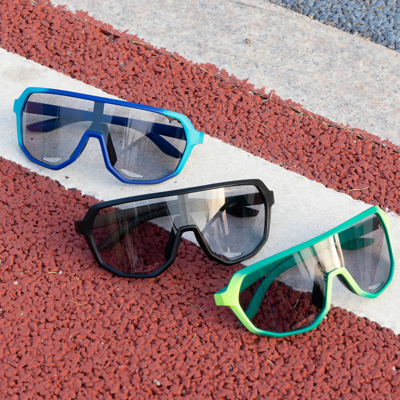 SCVCN Photochromic Cycling Sunglasses – UV400 Protection