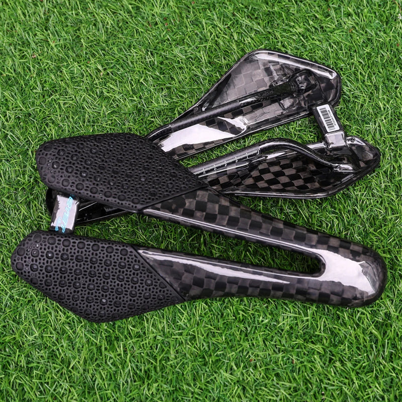RYET Carbon 3D Printed Saddle – Ultralight & Ergonomic for Road & MTB