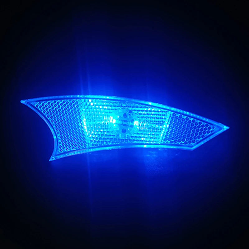 Rainproof Reflective Bicycle Wheel Spoke Lights – LED Cycling Safety & Decorative Accessories for Night Riding