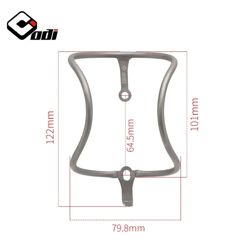 ODI Ultralight 18g Titanium Alloy Bicycle Water Bottle Cage – Durable & Lightweight