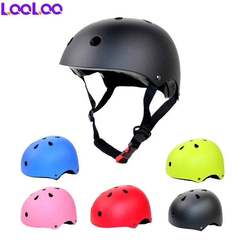 LQQLQQ Adjustable Kids Bike & Skateboard Helmet – Lightweight, Shock-Resistant & Multi-Sport Protection