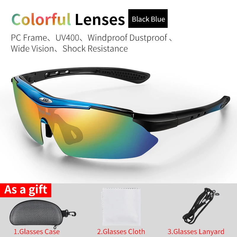 WEST BIKING Outdoor Cycling Sunglasses – UV400 Protection, Lightweight Sports Goggles for MTB & Road Cycling
