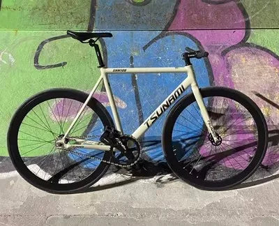 Tsunami SNM100 Fixie Fixed Gear Bike – Lightweight Track Racing Bicycle