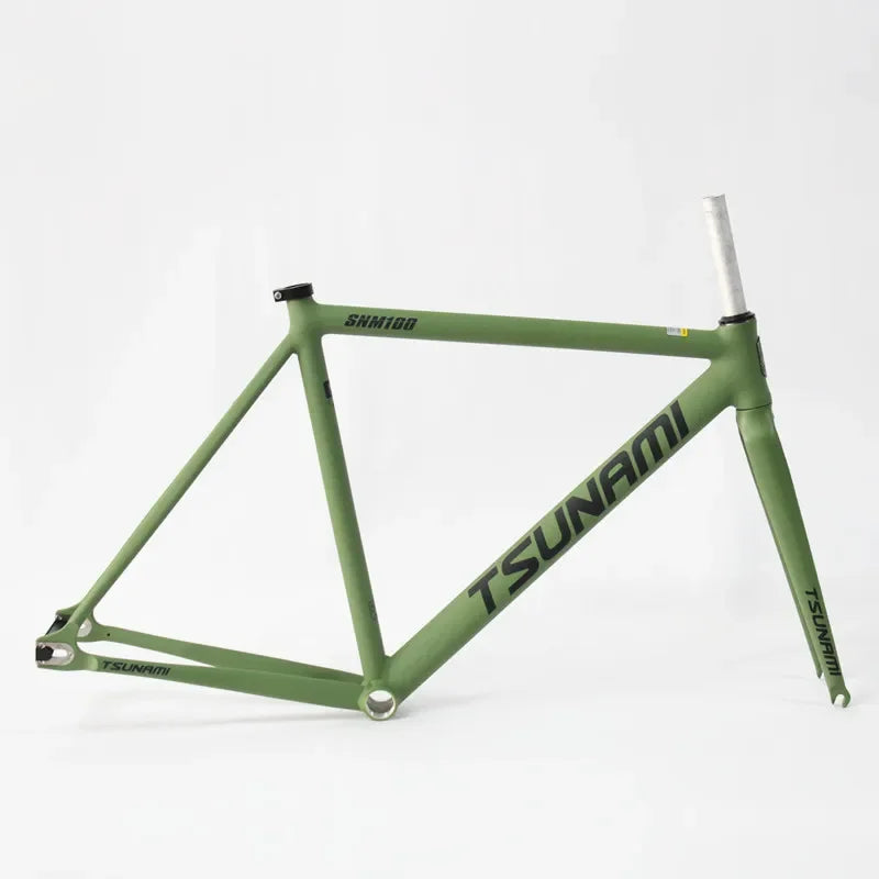 TSUNAMI SNM100 Fixed Gear Frameset – Lightweight Aluminum Track Bike Frame & Fork