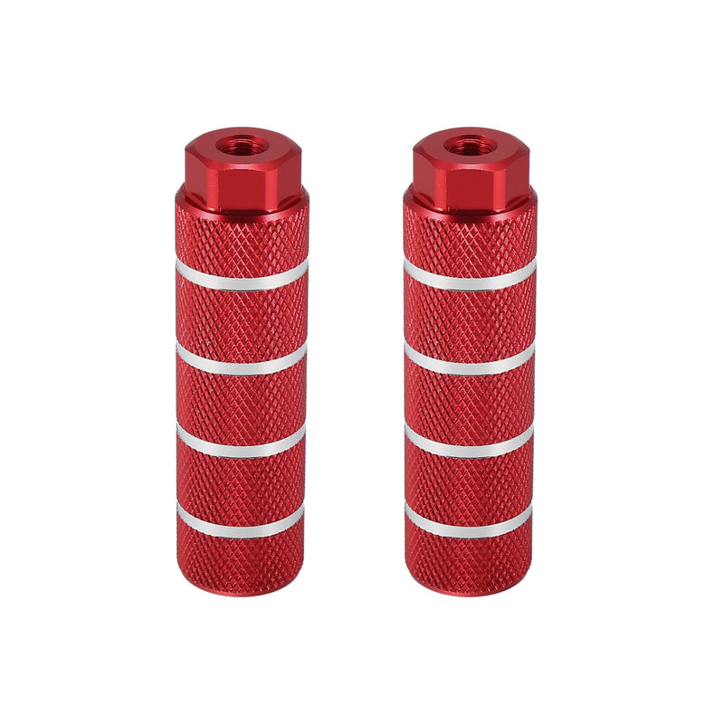 X Autohaux Aluminum Alloy Bike Foot Pegs – Universal Rear Axle Foot Rests for BMX & MTB