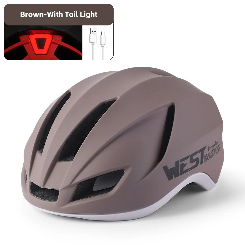 WEST BIKING Lightweight Road Cycling Helmet – Aerodynamic & Breathable Bike Helmet for Men & Women