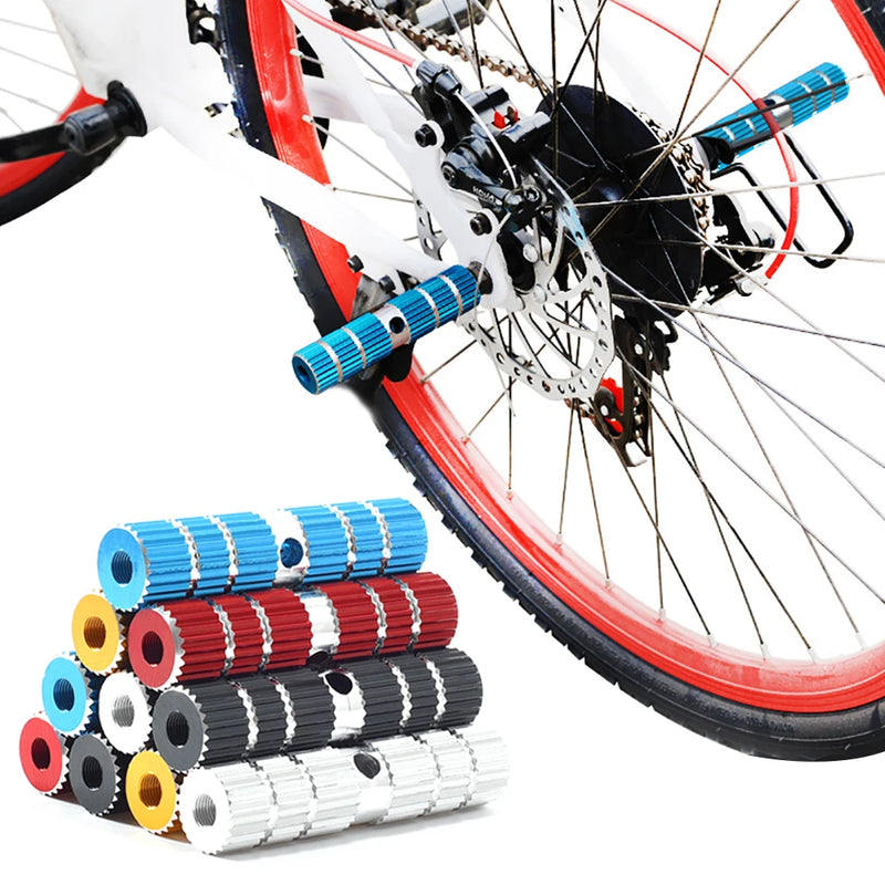 Aluminum Alloy Bike Pedal Foot Pegs – Anti-Slip BMX & Road Cycling Pedals