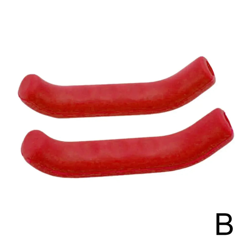 1Pair Bicycle Brake Handle Cover – Soft Silicone Grips for MTB & Road Bike Handlebar Protection