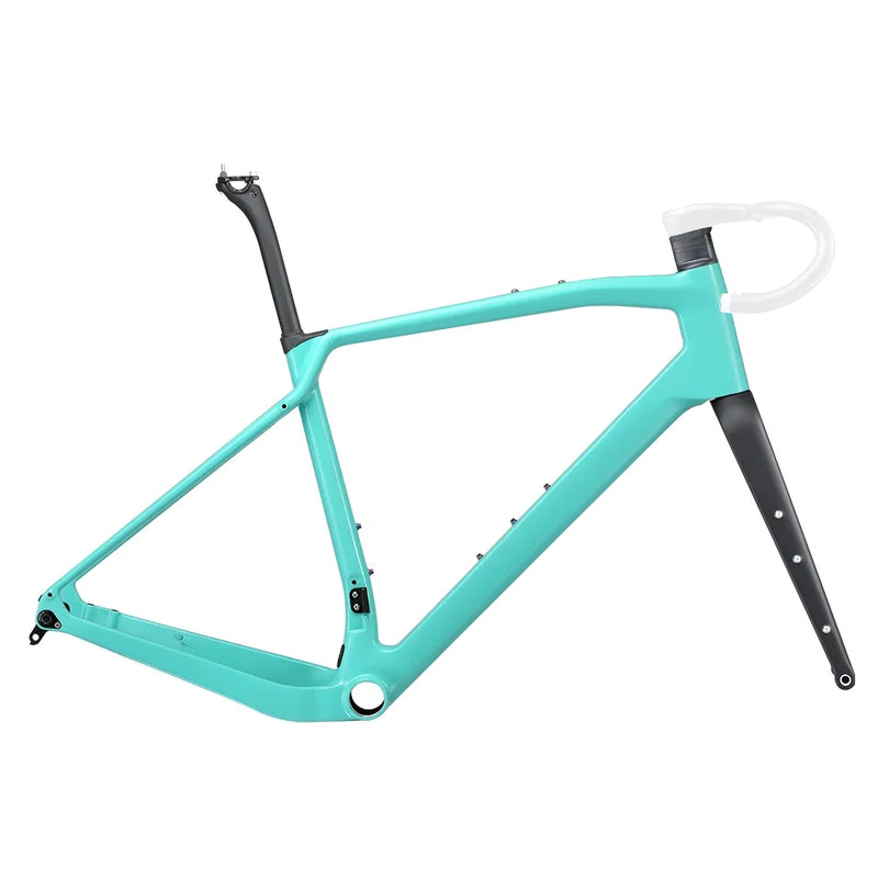 LEXON Carbon Gravel Frame – High-Performance Disc Brake Road Bike Frameset