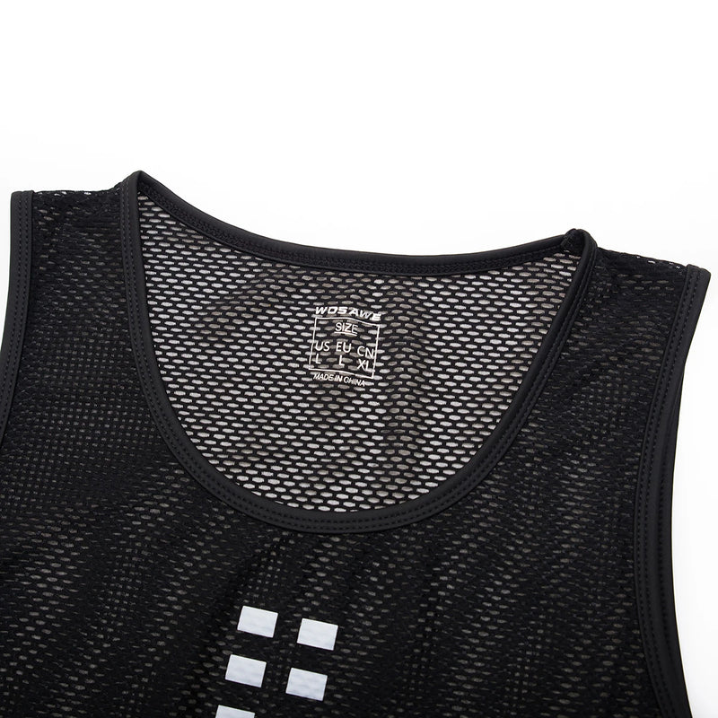 WOSAWE Sleeveless Cycling Base Layer – Breathable & Quick-Dry Undershirt