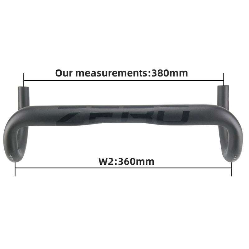 RXL SL Carbon Drop Bar – Lightweight & Aerodynamic for Road Racing