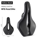 WEST BIKING Ultra-Light Hollow Bicycle Saddle – Breathable, Shock-Absorbing & Non-Slip for Road & MTB Cycling