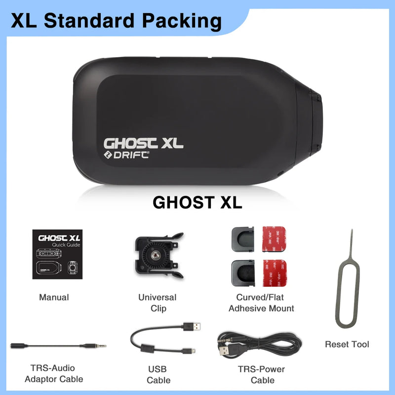 Drift Ghost XL Sport Action Camera – Waterproof 1080P Wearable Helmet Cam