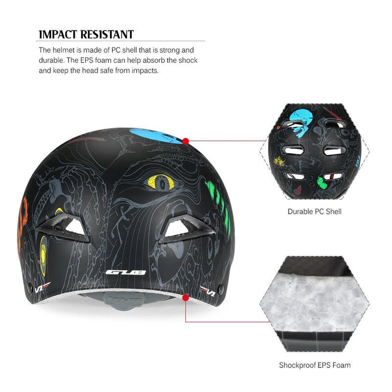 GUB V1 Mountain & Road Cycling Helmet – Lightweight, Breathable & Camera-Mount Compatible for Outdoor Sports