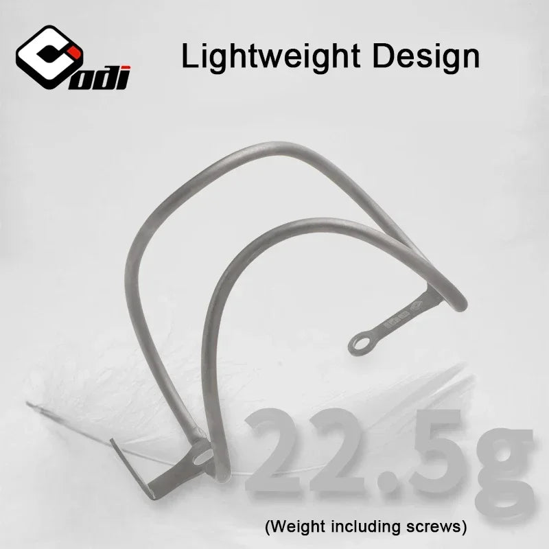 ODI Ultralight 18g Titanium Alloy Bicycle Water Bottle Cage – Durable & Lightweight