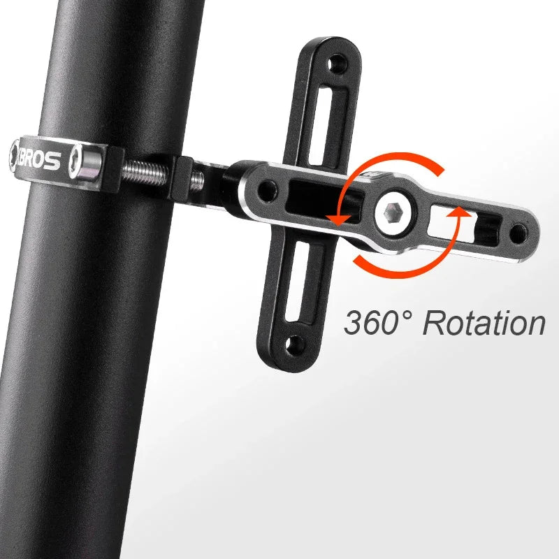 ROCKBROS Aluminum Alloy Bottle Holder Adapter – Single & Double Mount for MTB & Road Bikes