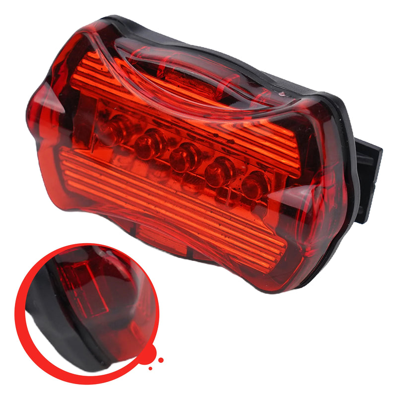 Bicycle Tail Light – High-Brightness LED Rear & Front Light for MTB & Road Bikes (IPX5 Waterproof)