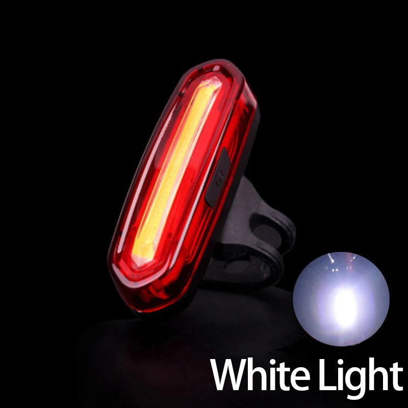 BIKEONO High-Intensity LED Bike Taillight – USB Rechargeable, Multi-Mode Flash & Seatpost Mounting
