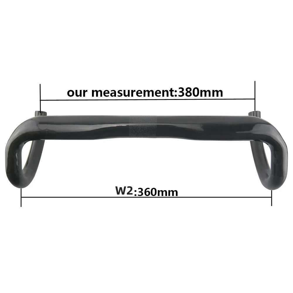 RXL SL Carbon Drop Bar – Lightweight & Aerodynamic for Road Racing