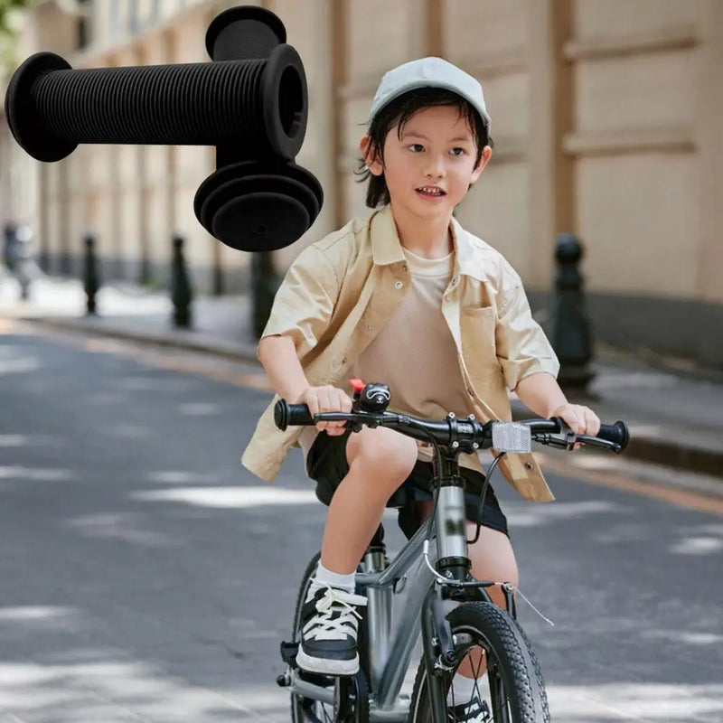Children's Bicycle Handlebar Grips – Anti-Slip, Waterproof Rubber Grips for Kids' Bikes, Scooters & Tricycles