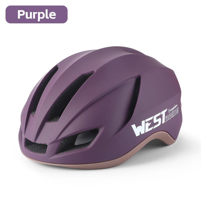 WEST BIKING Lightweight Road Cycling Helmet – Aerodynamic & Breathable Bike Helmet for Men & Women