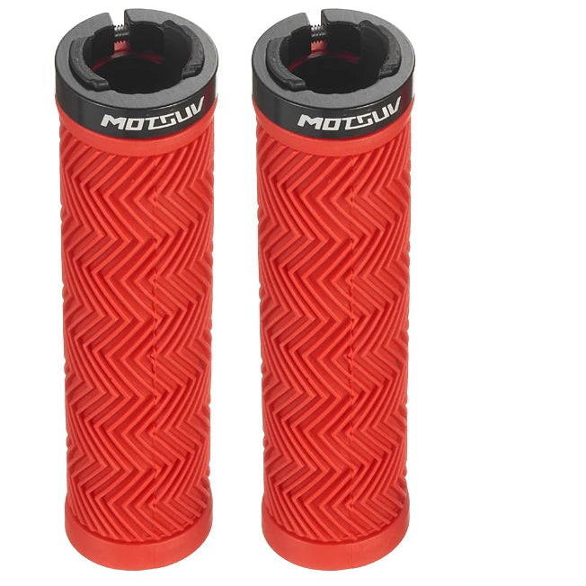 MOTSUV Bicycle Grips – Ergonomic Anti-Slip Handlebar Grips with Shock Absorption