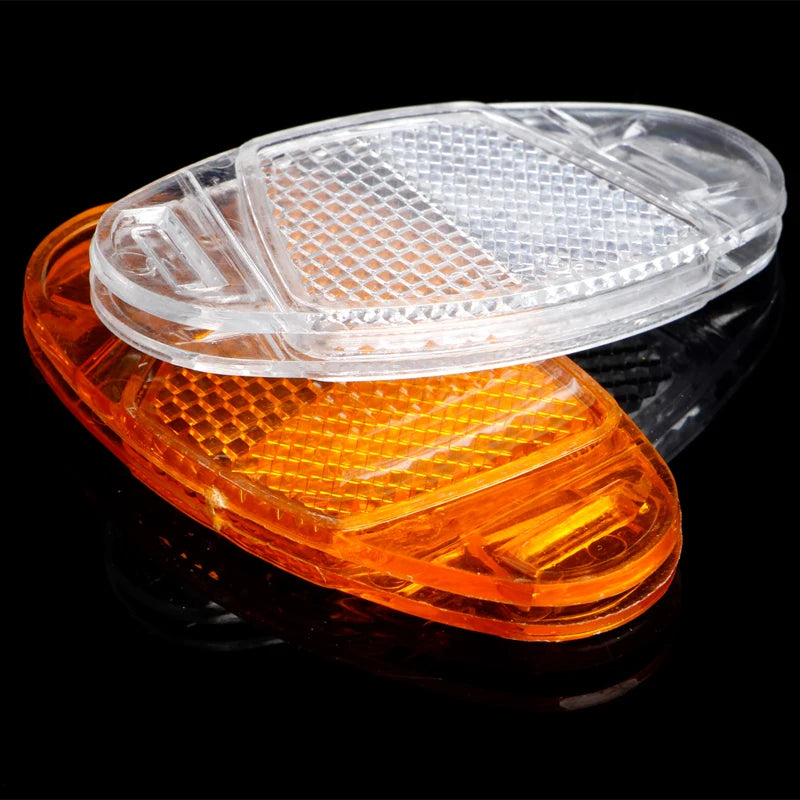 TOOPRE High-Reflectivity Spoke Mount Bicycle Warning Light – No Battery Required, Easy Clip-On Safety Accessories