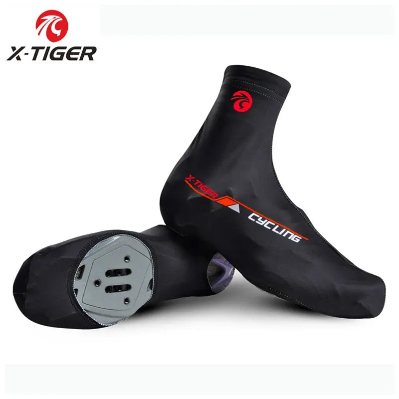 X-TIGER Winter Thermal Cycling Shoe Covers – Stay Warm & Protected!