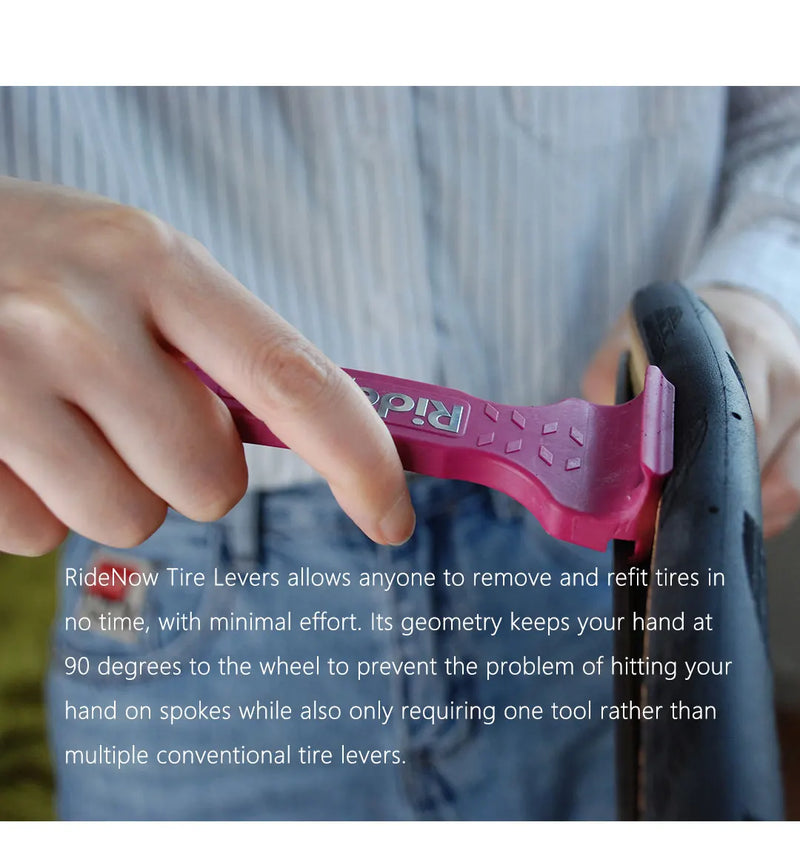 RideNOW Tire Levers – High-Strength ABS Bicycle Repair Tool