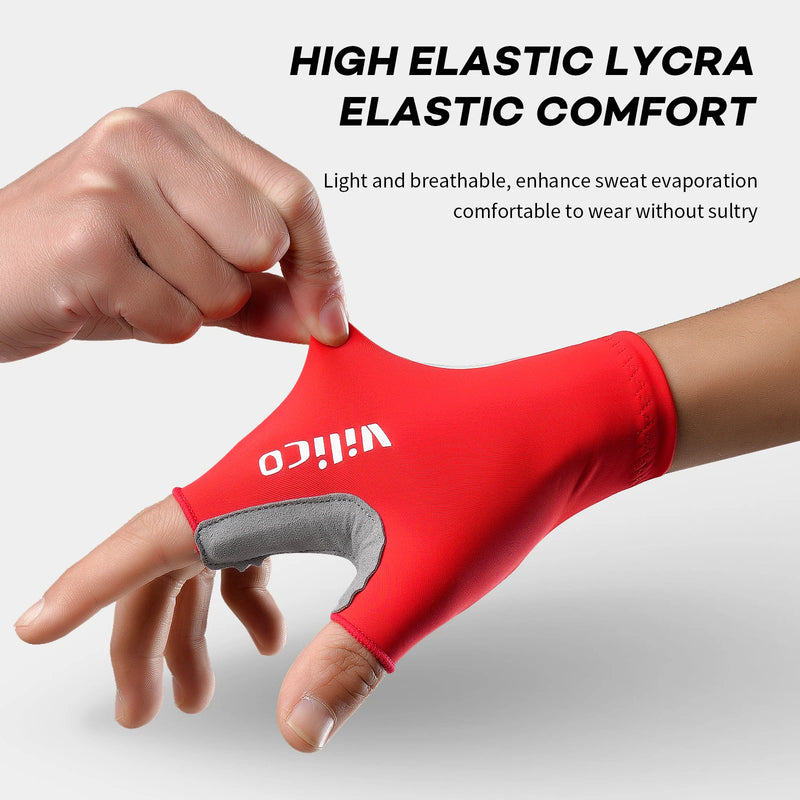 Breaking Wind Cycling Half-Finger Gloves – Anti-Slip & Breathable