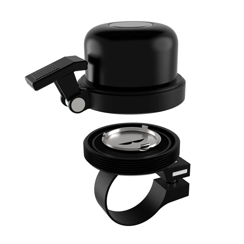 Copper Bike Bell with Real-Time GPS Tracker – Anti-Theft, Waterproof & Compatible with Apple Find My
