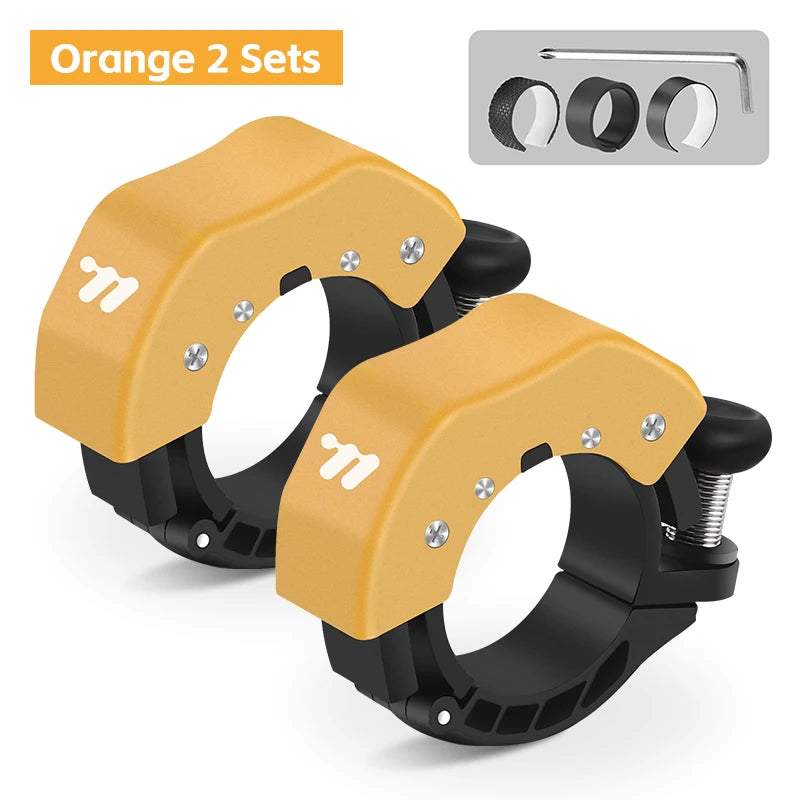 WEST BIKING MTB Road Bike Mini Bell – Loud, Clear Ringtone for 22.2-31.8mm Handlebars