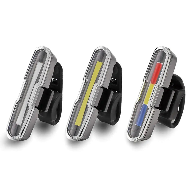 USB Rechargeable Bicycle Rear Tail Light – Bright & Waterproof LED Safety Light