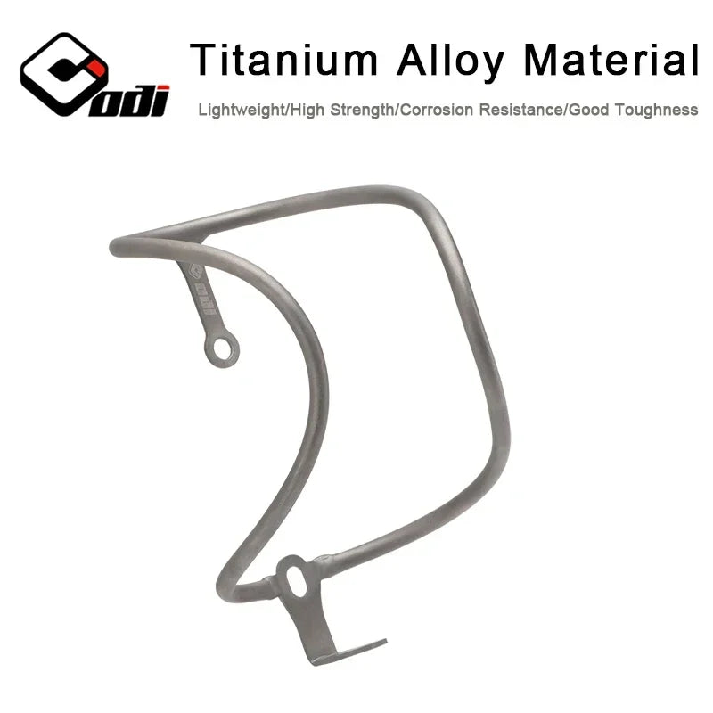 ODI Ultralight 18g Titanium Alloy Bicycle Water Bottle Cage – Durable & Lightweight