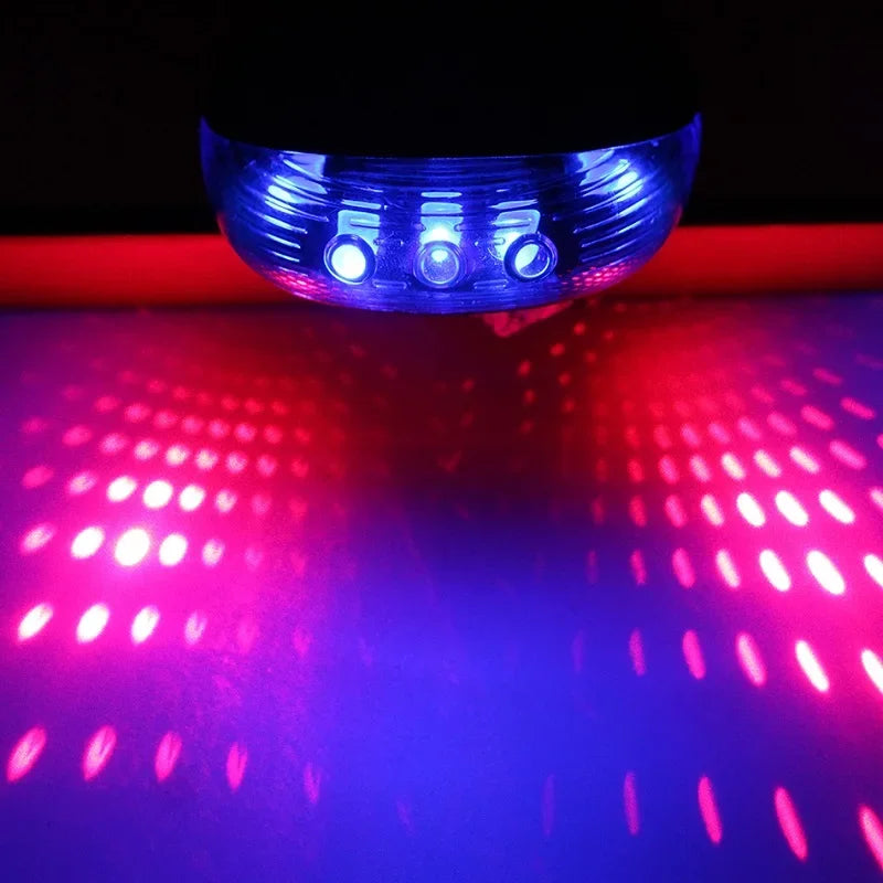 Laser Beam Bike Rear Light – Waterproof, Multi-Mode LED Safety Warning for Night Cycling & Motorcycles