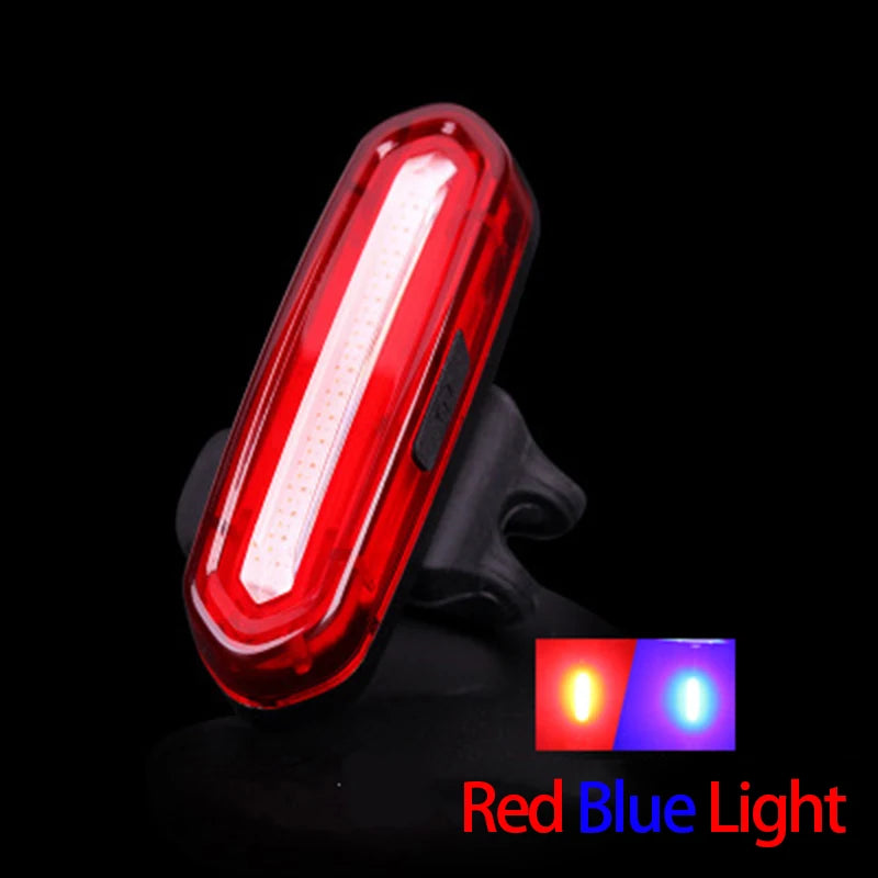 BIKEONO High-Intensity LED Bike Taillight – USB Rechargeable, Multi-Mode Flash & Seatpost Mounting