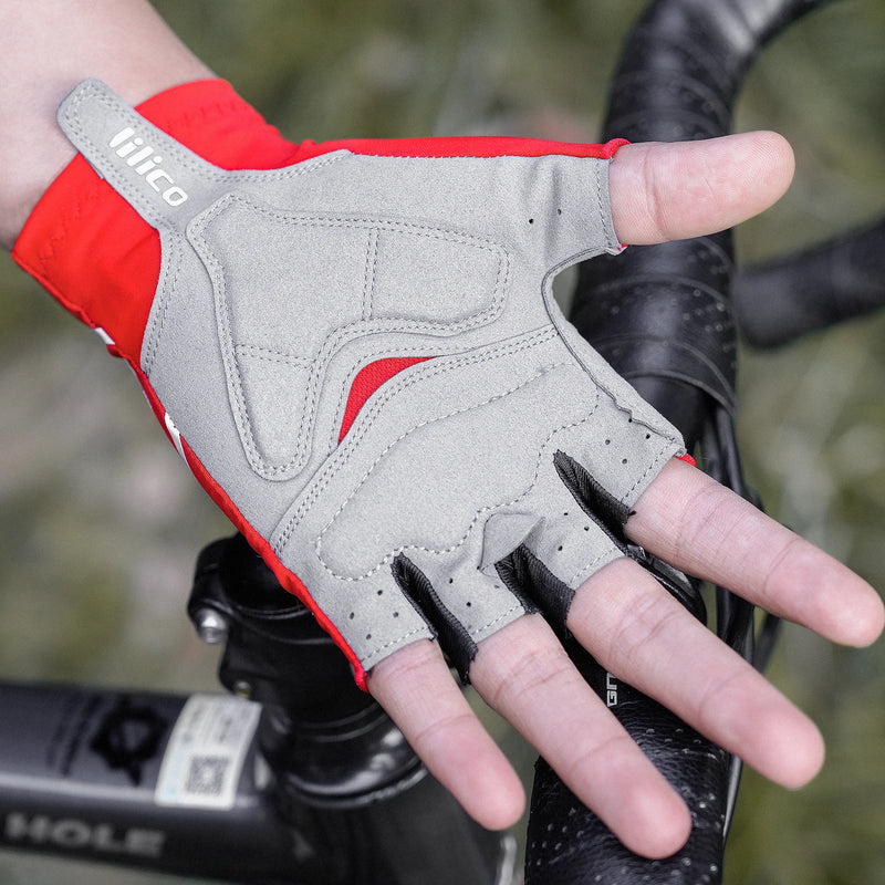 Breaking Wind Cycling Half-Finger Gloves – Anti-Slip & Breathable