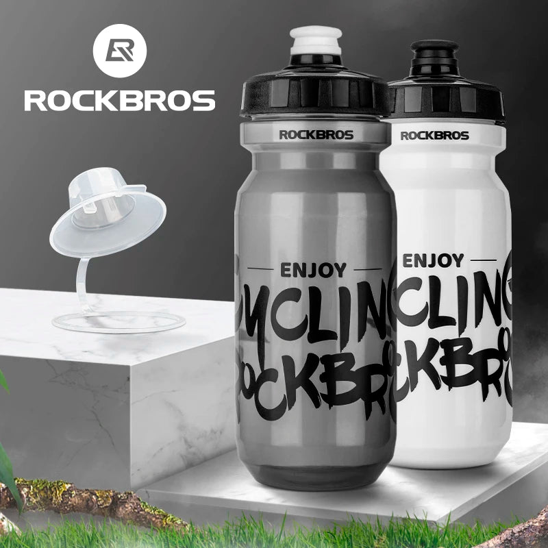 ROCKBROS 600ml Cycling Water Bottle – Lightweight & Leak-Proof