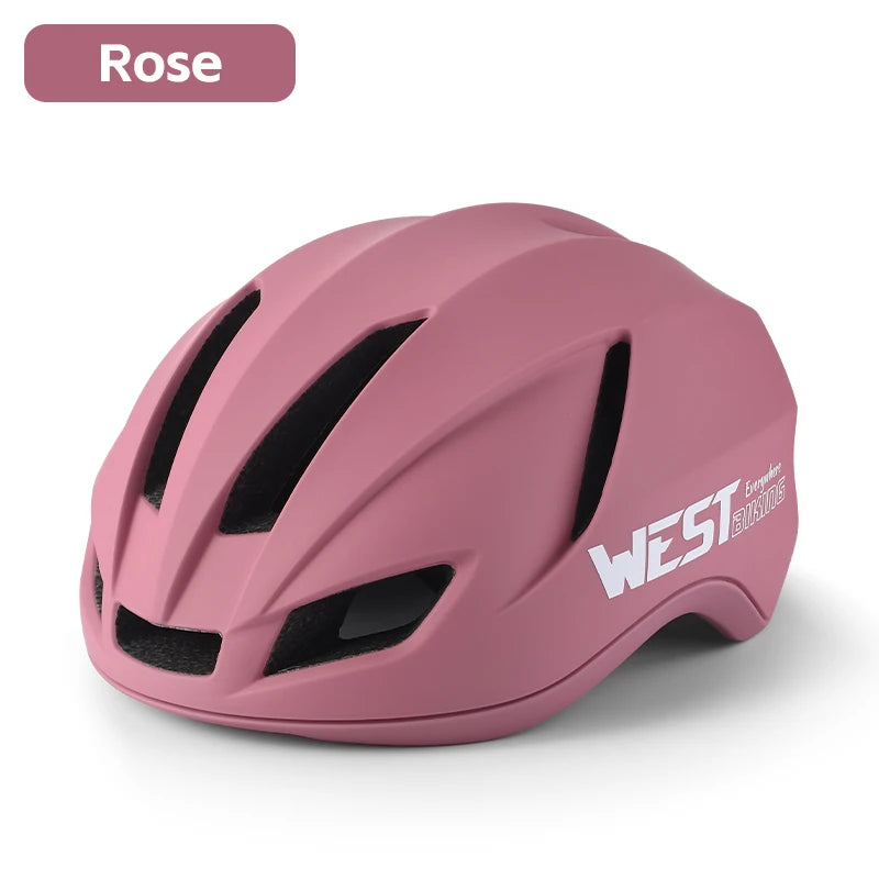 WEST BIKING Lightweight Road Cycling Helmet – Aerodynamic & Breathable Bike Helmet for Men & Women