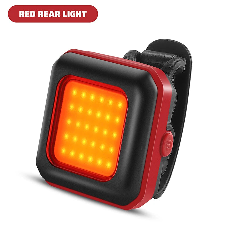 WEST BIKING Rechargeable Bicycle Light – IPX5 Waterproof, High-Brightness COB LEDs & Multiple Lighting Modes