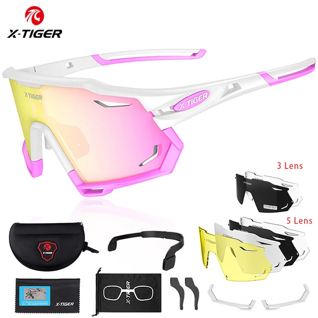 X-TIGER Cycling Sunglasses – UV400 Polarized Protection for Ultimate Performance