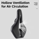 WEST BIKING Ultra-Light Hollow Bicycle Saddle – Breathable, Shock-Absorbing & Non-Slip for Road & MTB Cycling