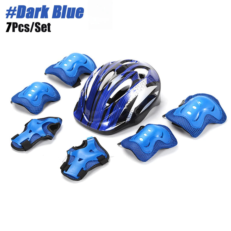 TOPRUNN Kids Multi-Sport Helmet & Protective Gear Set – Impact-Resistant, Adjustable & Breathable for Cycling, Skating & BMX