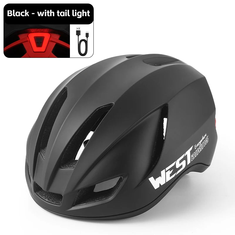 WEST BIKING Lightweight Road Cycling Helmet – Aerodynamic & Breathable Bike Helmet for Men & Women