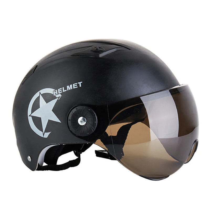 GIYO Open-Face Moto Helmet – Lightweight, Wind-Resistant & Sun Protection for Motorcycles & Electric Scooters