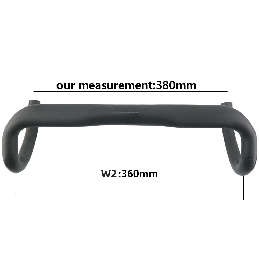 RXL SL Carbon Drop Bar – Lightweight & Aerodynamic for Road Racing